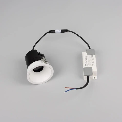 Светильник MS-ARADO-BUILT-R65-9W Warm2700 (WH-WH, 24 deg, 230V) (Arlight, IP20 Металл, 5 лет)