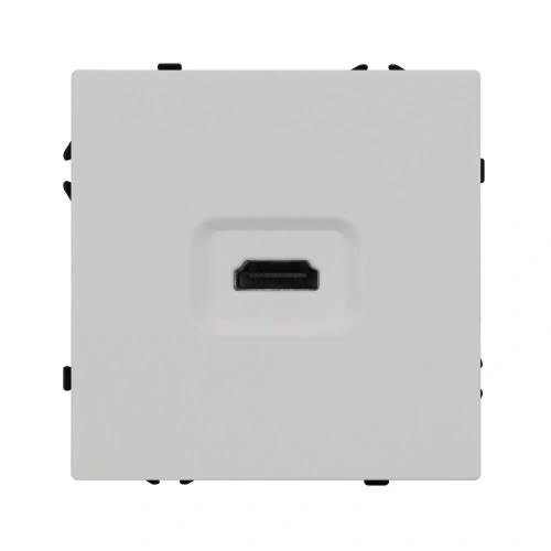 ARL NOBE Розетка HDMI софт-тач никель SCT-MHD1-SFPL-IS (Arlight, -)