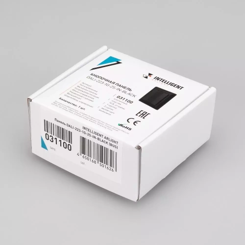 INTELLIGENT ARLIGHT Панель DALI-223-1G-2S-IN-BLACK (BUS) (IARL, -)