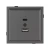 Механизм USB розетки SCT-TENDO-MUAC-SFPL-GR (5V, 3A, QC3) (Arlight, Матовый графитовый) Механизм USB розетки SCT-TENDO-MUAC-SFPL-GR (5V, 3A, QC3) (Arlight, Матовый графитовый)