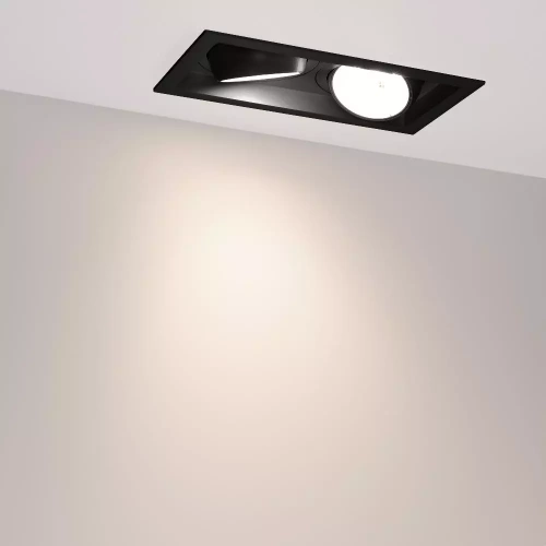 Светильник MS-VORTEX-BUILT-S250x140-2x30W Day4000 (BK-BK, 50 deg, 230V) (Arlight, IP20 Металл, 5 лет)