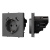 Механизм розетки с USB зарядкой SCT-NOBE-MUAA-SFPL-GR (230V, 16A) (Arlight, Серый базальт)
