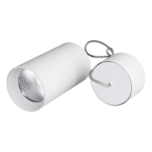 Светильник SP-POLO-HANG-R85-15W White5000 (WH-WH, 40 deg) (Arlight, IP20 Металл, 3 года)