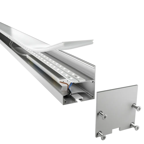 Line Alum Standart 500x50x50 20Вт 4000К Опал