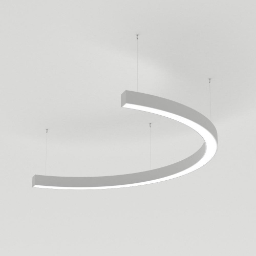 Светильник SP-LINE-HANG-ARC-C3535-D800-28W Warm3000 (WHITE, 230V) (Arlight, Металл)