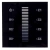INTELLIGENT ARLIGHT Сенсорная панель DALI-901-11-ADDR-3SC-DIM-DT6-IN Black (BUS) (IARL, IP20 Пластик, 3 года)