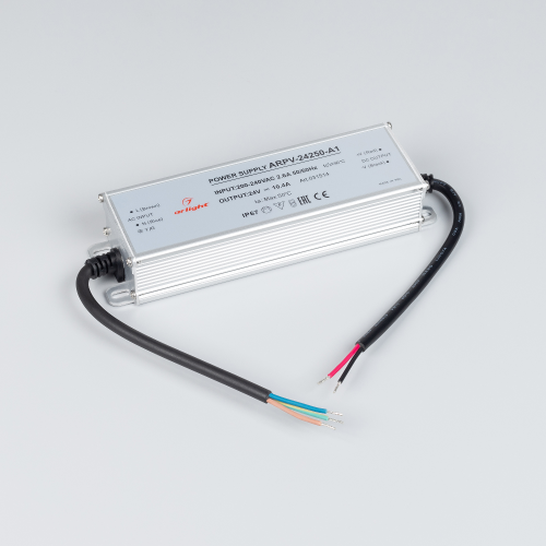 Блок питания ARPV-24250-A1 (24V, 10.4A, 250W) (Arlight, IP67 Металл, 3 года)