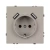 Механизм розетки с USB зарядкой SCT-NOBE-MUAA-SFPL-CA (230V, 16A) (Arlight, Кашемир) Механизм розетки с USB зарядкой SCT-NOBE-MUAA-SFPL-CA (230V, 16A) (Arlight, Кашемир)