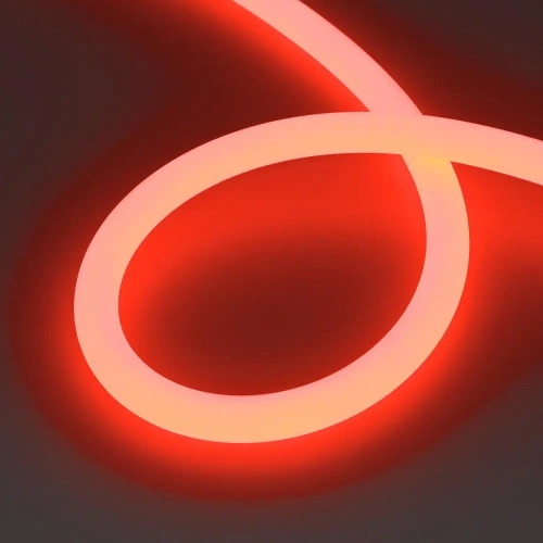 Лента герметичная MOONLIGHT-TOP-G280-D18mm 24V RGB 360deg (13 W/m, IP65, 3838, 5m, wire x1) (Arlight, Вывод прямой, 3 года)