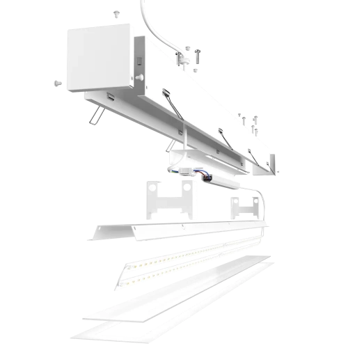 Встраиваемый Trade Linear Standart 1472x65x60 60Вт 5000К Опал Deep Черный
