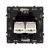 Механизм сдвоенной компьютерной розетки SCT-NOBE-MPC2-SFPL-WH (RJ-45, CAT6) (Arlight, Белый кварц)