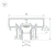 Профиль STRETCH-COMFORT-14-CEIL-CENTER-2000 BLACK (Arlight, Алюминий)