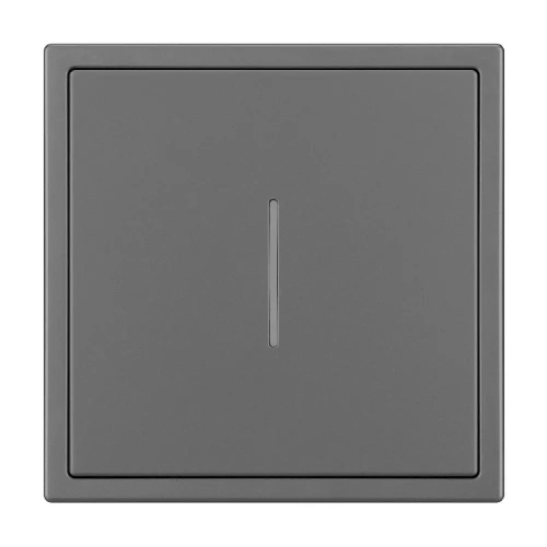 Механизм звонкового выключателя LED SWT-NOBE-MKR1-SFPL-L-GR (230V, 10A) (Arlight, Серый базальт)