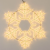 Фигура ARD-SNOWFLAKE-M10-1000x900-504LED Warm (230V, 31W) (Ardecoled, IP65)