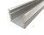 Профиль накладной алюминиевый LC-LP-1216-2 Anod