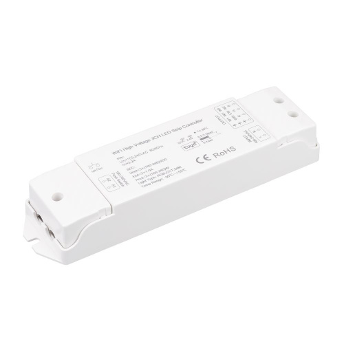 INTELLIGENT ARLIGHT Диммер SMART-PWM-103-72-SH-PS-SUF (230V, 3x1A, TUYA Wi-Fi, 2.4G) (IARL, IP20 Пластик, 5 лет)