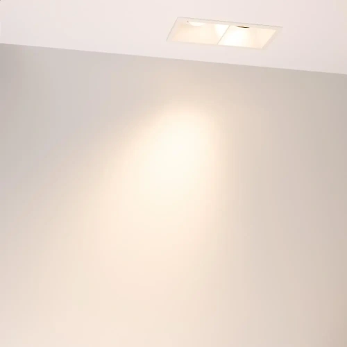 Светильник MS-FLOW-BUILT-S157x85-2x12W Warm3000 (BK, 55 deg, 230V) (Arlight, IP20 Металл, 5 лет)