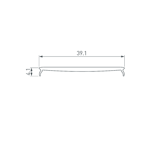 Экран матовый KLUS-P45-2000 Flat OPAL (Arlight, Пластик)