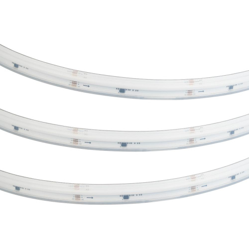 Лента герметичная DMX-COB-PS-X1008-21mm 24V RGB-PX126 (11 W/m, IP67, CSP, 5m) (Arlight, -)