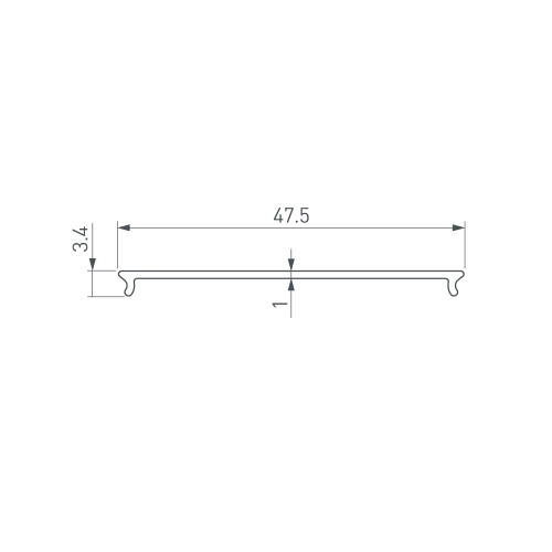 Экран STRETCH-S-50-CEIL-CENTER-40m OPAL (GAMMA50) (Arlight, -)