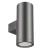 Светильник LGD-RAY-WALL-TWIN-R65-2x9W Warm3000 (GR, 23 deg, 230V) (Arlight, IP65 Металл, 3 года)