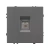Механизм телефонной розетки SCT-NOBE-MTL1-SFPL-GR (RJ-11, 4C) (Arlight, Серый базальт)