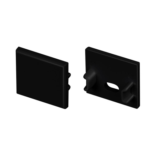 Комплект заглушек FANTOM-BENT-W16 BLACK (Arlight, Пластик)