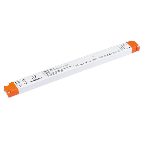 Блок питания ARV-SP-24060-PFC-DT8-CCT-LONG (24V, 2.5A, 60W) (Arlight, IP20 Пластик, 5 лет)