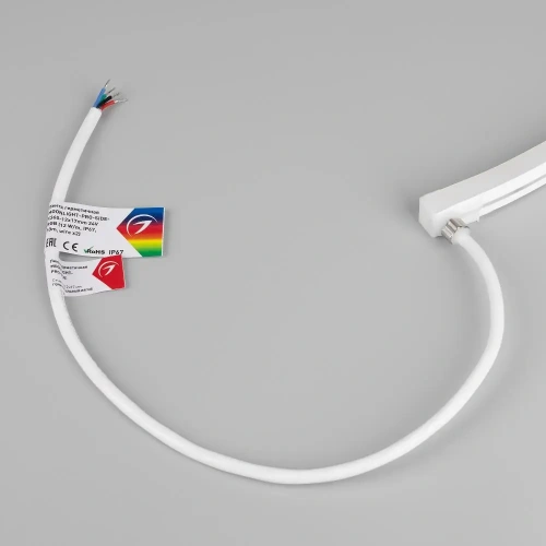 Лента герметичная MOONLIGHT-PRO-SIDE-X360-12x17mm 24V RGB (12 W/m, IP67, 10m, wire x2) (Arlight, Вывод боковой, 5 лет)