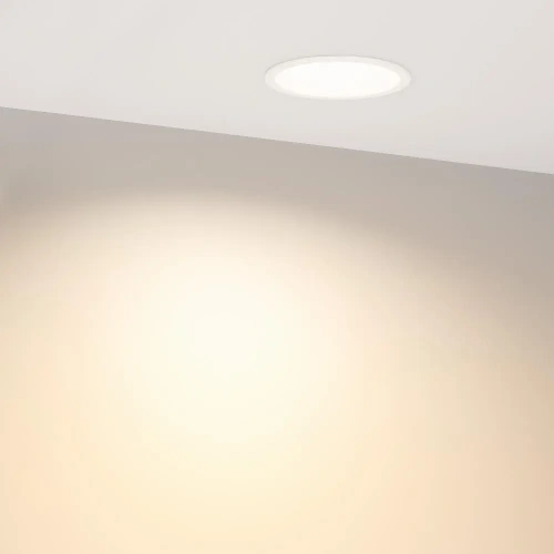 Светильник MS-BREEZE-BUILT-R82-9W Warm3000 (WH, 85 deg, 230V) (Arlight, IP20 Металл, 5 лет)