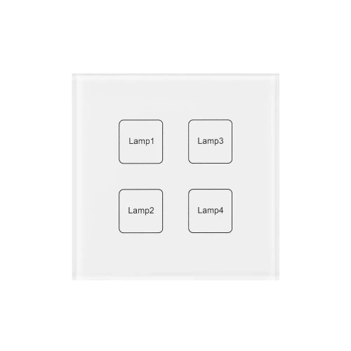 INTELLIGENT ARLIGHT Сенсорная панель DALI-901-11-ADDR-DIM-DT6-IN White (BUS) (IARL, IP20 Пластик, 3 года)