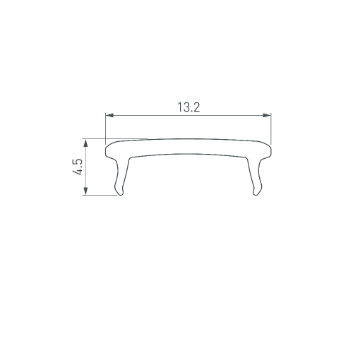 Экран SL-COMFORT-2316-2000 OPAL (Arlight, Пластик)