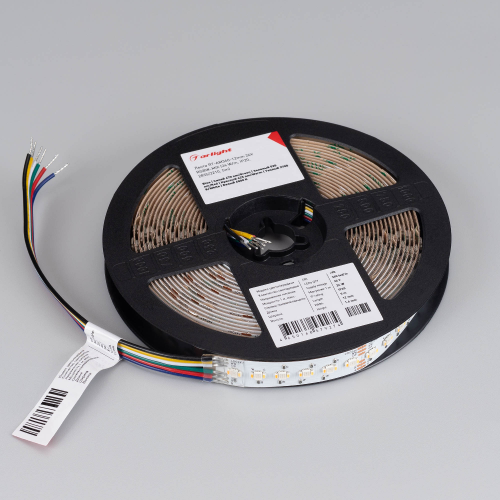 Лента RT-AM360-12mm 24V RGBW-MIX (24 W/m, IP20, 2835/2210, 5m) (Arlight, -)