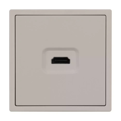 Механизм HDMI розетки SCT-NOBE-MHD1-SFPL-CA (Arlight, Кашемир)