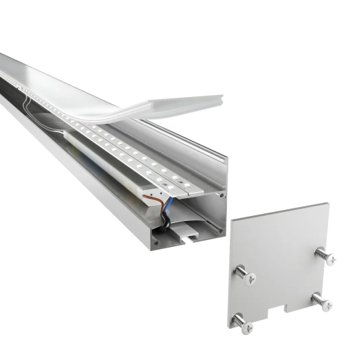 Line Alum Basic 980x50x50 40Вт 4000К Опал