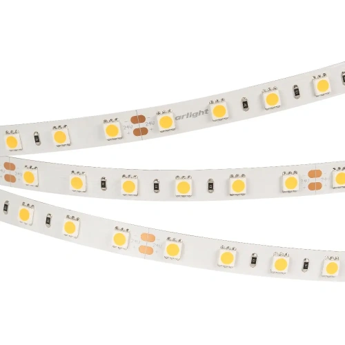 Лента RT-B60-10mm 24V Warm2400 (14.4 W/m, IP20, 5060, 5m) (Arlight, 14.4 Вт/м, IP20)