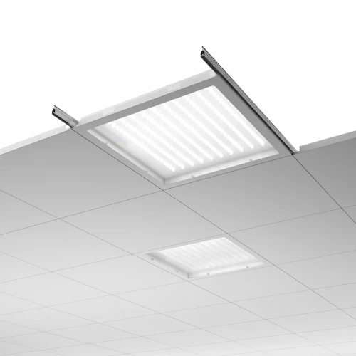 Clip-In Advanced 600x600x60 100Вт 3000К IP54 Матовое закаленное стекло
