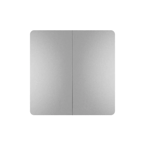 INTELLIGENT ARLIGHT Кнопочная панель KINETIC-801-22-2G-WP-SUF Silver (No battery, IP67, 433Mhz) (IARL, IP67 Пластик, 3 года)