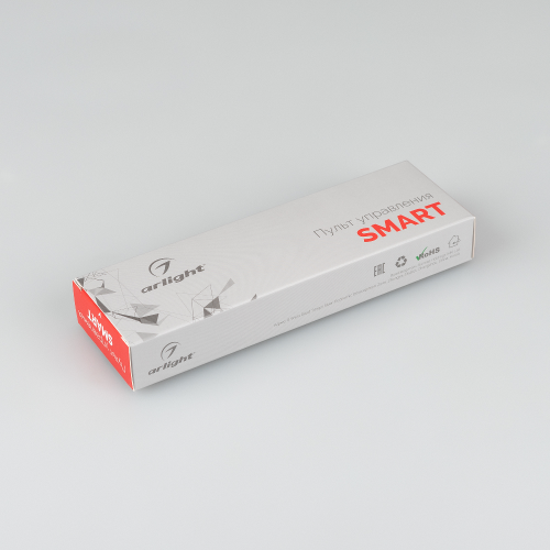 Пульт SMART-R38-DIM (1 зона, 2.4G) (Arlight, IP20 Пластик, 5 лет)