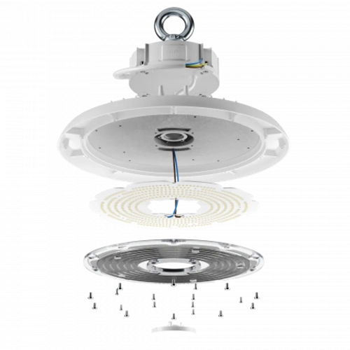 Kolokol 100Вт (80-120Вт) 5000К 75Ra Линза 45°