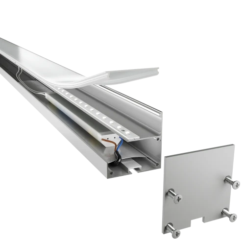 Line Alum Standart 980x50x50 20Вт 4000К Опал