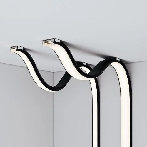 Профиль ARH-BENT-W18-3000 ANOD BLACK (Arlight, Алюминий)