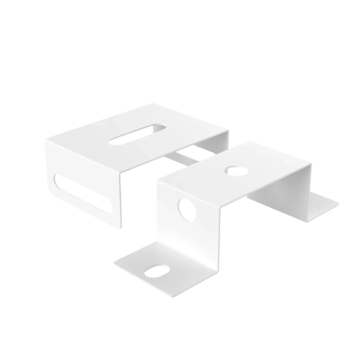 Скоба для накладного монтажа Trade Linear 65x60 (комплект 2шт) чёрная