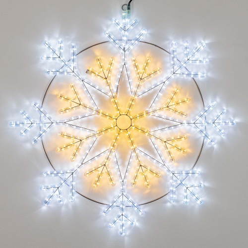 Фигура ARD-SNOWFLAKE-M12-900x900-576LED White/Warm (230V, 36W) (Ardecoled, IP65)