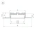 Профиль KLUS-POWER-W50H16-F-HIDE-2000 (Arlight, Алюминий) Профиль KLUS-POWER-W50H16-F-HIDE-2000 (Arlight, Алюминий)