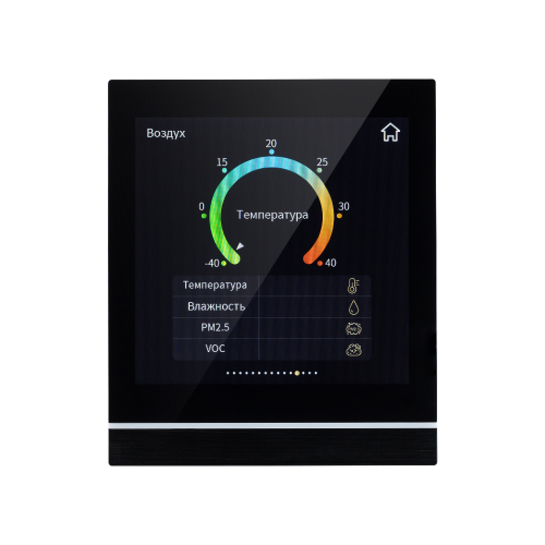 INTELLIGENT ARLIGHT Панель сенсорная KNX-113-40-MULTI-V4-IN (20-30V) (IARL, IP20 Пластик, 2 года)