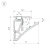 Профиль SHELF-600-2000 ANOD (Arlight, Алюминий)
