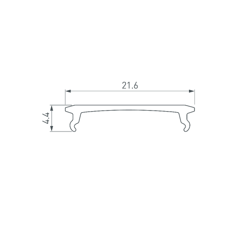 Экран SL-COMFORT-2542-2000 OPAL (Arlight, Пластик)