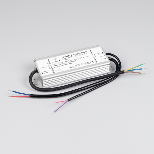 Блок питания ARPV-UH12100-PFC-0-10V (12V, 8.3A, 100W) (Arlight, IP67 Металл, 7 лет)