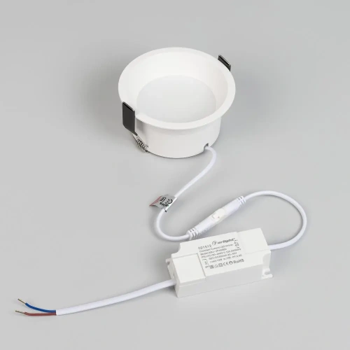 Светильник MS-BREEZE-BUILT-R104-12W Day4000 (WH, 90 deg, 230V) (Arlight, IP20 Металл, 5 лет)
